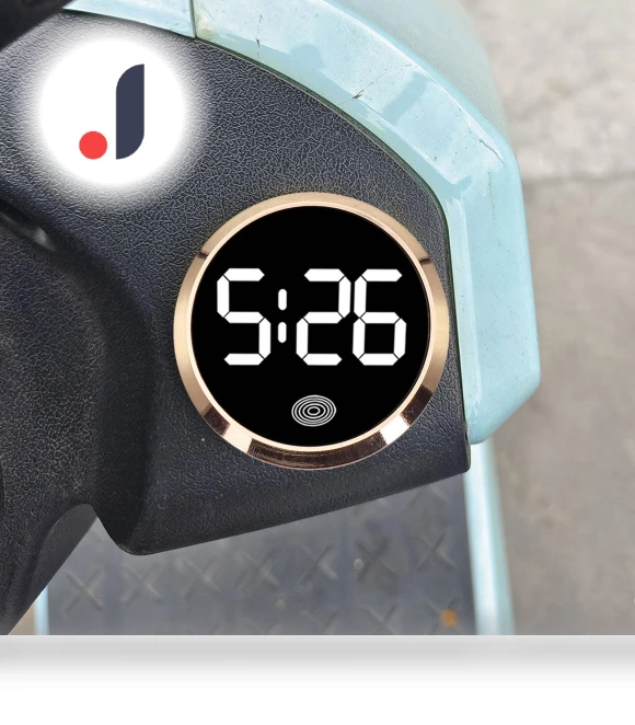 Touch-Sensitive Car Clock — Clock, IKEA Supermarket