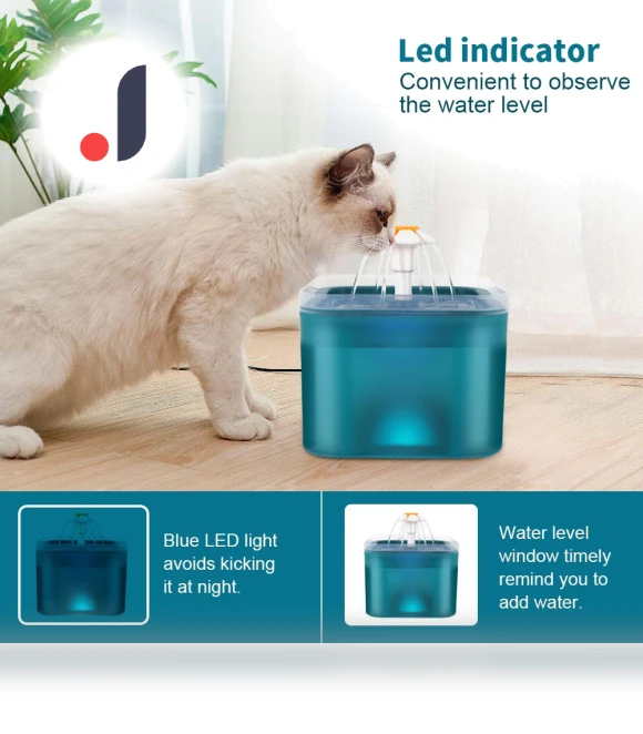 Transparent Cat Fountain — Fountains, Good Household Items