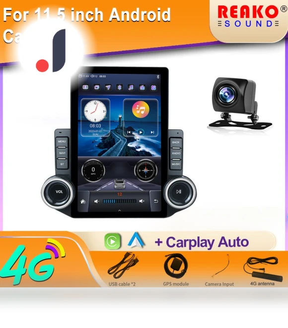 Universal Car Radio Player — Stereo Receivers, Reakosound