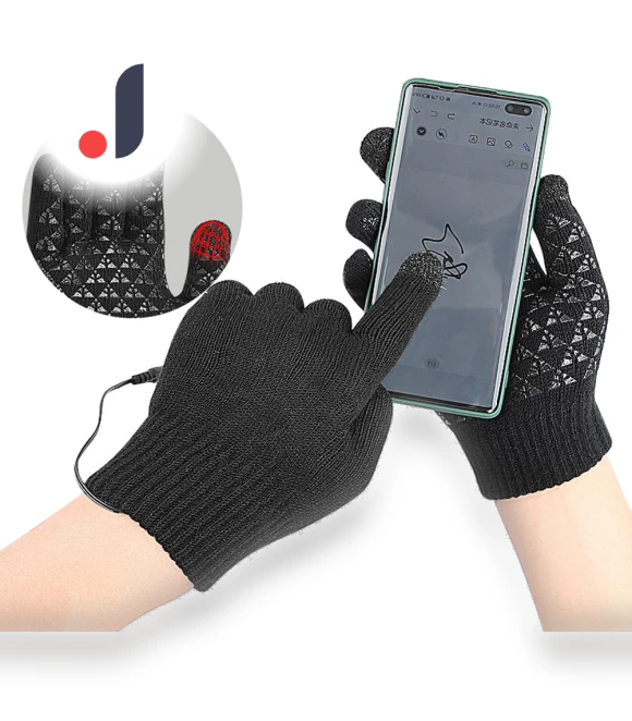 USB Heated Gloves — Gloves & Mittens, Rainbow Rain