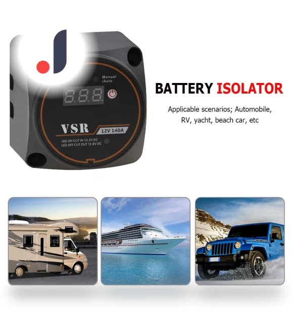 Voltage Sensitive Relay Split Charge System — Antilock Brake, Luminaire Lighting Mall