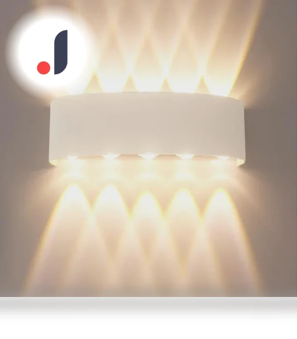 Waterproof LED Wall Light — Garden Illumination, AI Supermarket