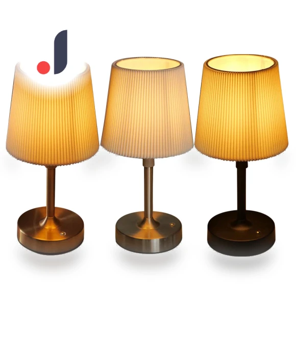 Wireless LED Metal Desk Lamp with USB Rechargeable Touch Control — Desk & Table Lighting, Home Furnishing Department Mall