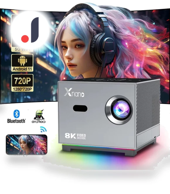 X3 4K Android 11 Projector — Home Theater Projectors, GLOBUS