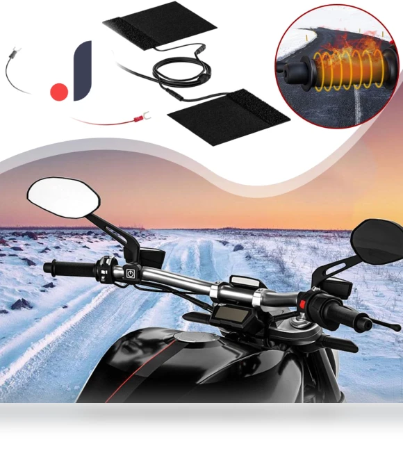12V Heated Grips Pads — Handlebar Gear, JOHO - CarGear