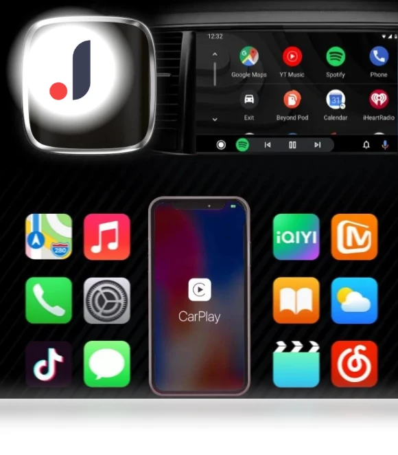 2-in-1 CarPlay Android Auto Wireless Adapter — Stereo Receivers, 888 Auto Parts Town