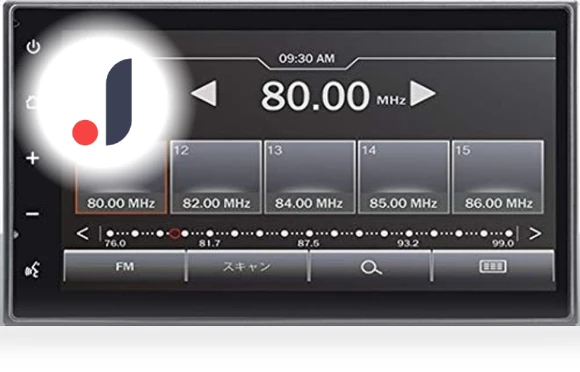 Display Audio Smartphone Link Wide VGA 2DIN — Stereo Receivers, Clarion
