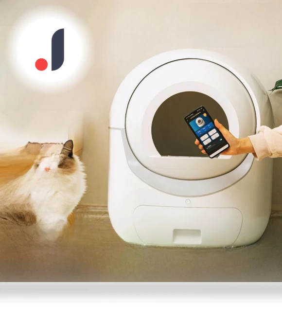 Fully Enclosed Automatic Cat Litter Box — Waste Bins, Perfect choice for your home