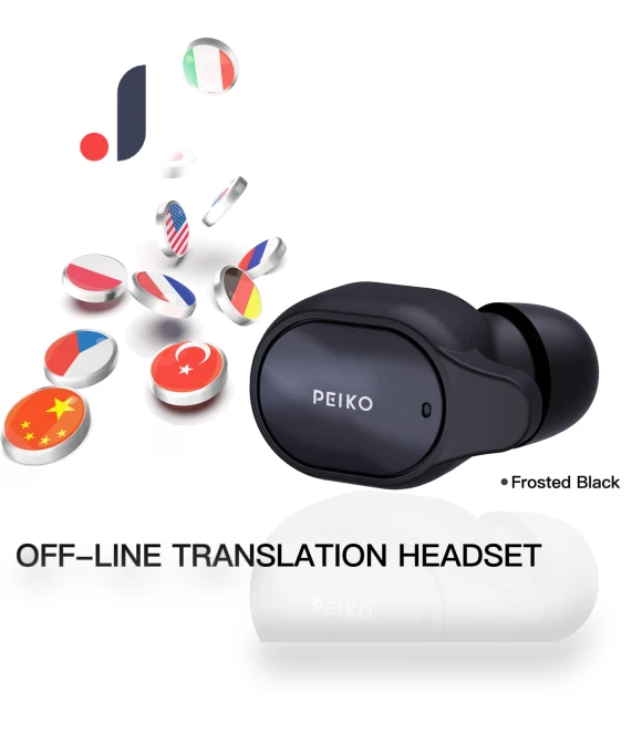 Instant Translation Headphones — Language Translators, Qichuanxin