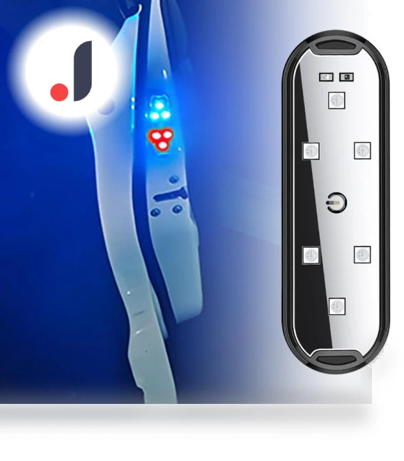 LED Welcome Light with Fast Charging — Vehicle Safety Signals, JOHO