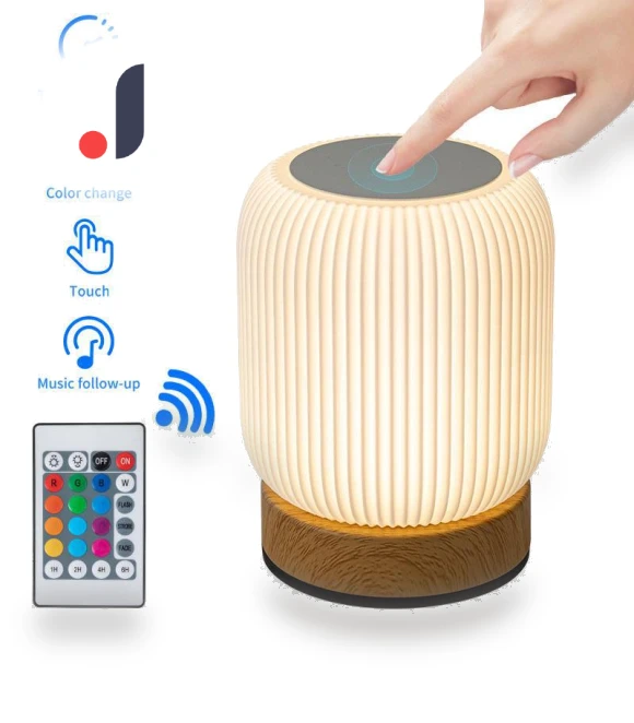 Night Light with Touch Control RGB — Lamps & Shades, Small Appliances