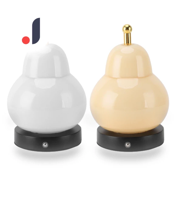 Pear-shaped Table Lamp with Touch Control — Desk & Table Lighting, FireZY
