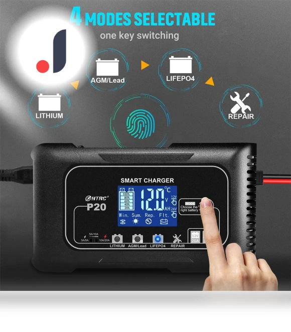 Smart Car Motorcycle Battery Charger — Chargers, A Surname Home