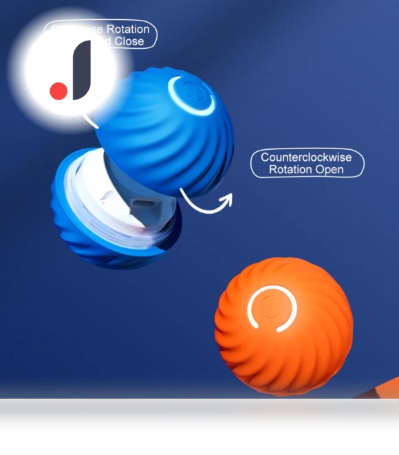 Smart Pet Toy Ball — Interactive Animal Companions, GYROBALL