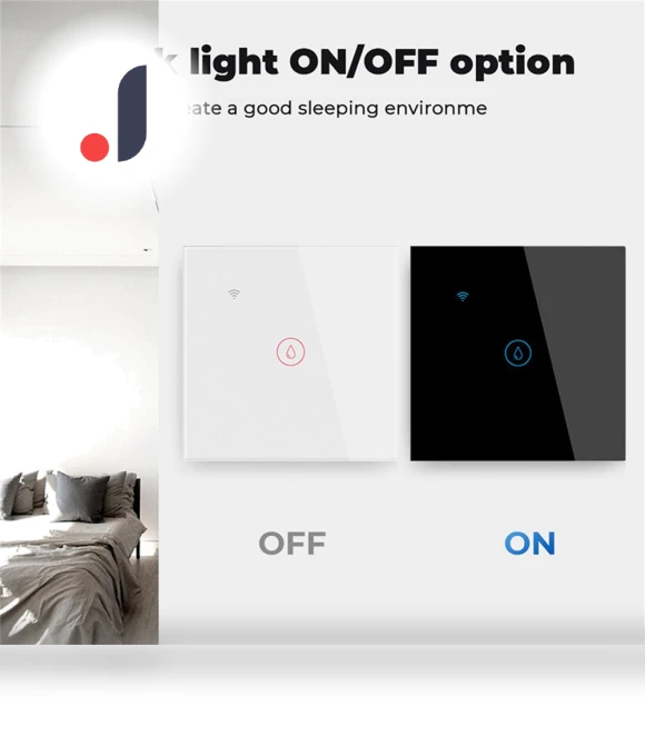 Smart Wifi Water Heater Boiler Touch Wall Switch — Smart Home Hubs & Controllers, AE Selection