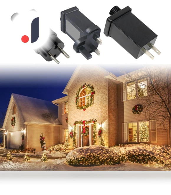 Waterproof IP44 Low Voltage LED Driver Controller — Garden Illumination, Wit angel