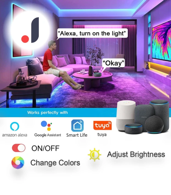 Wi-Fi RGB LED Strip — LED Strips, Cozy Cottage-Relax
