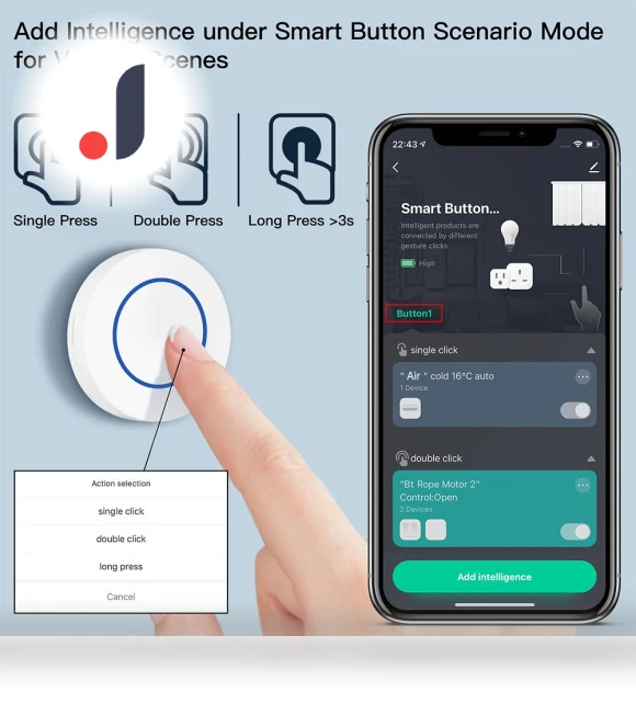 Wireless Smart Switch — Smart Home Modules, Stone Home