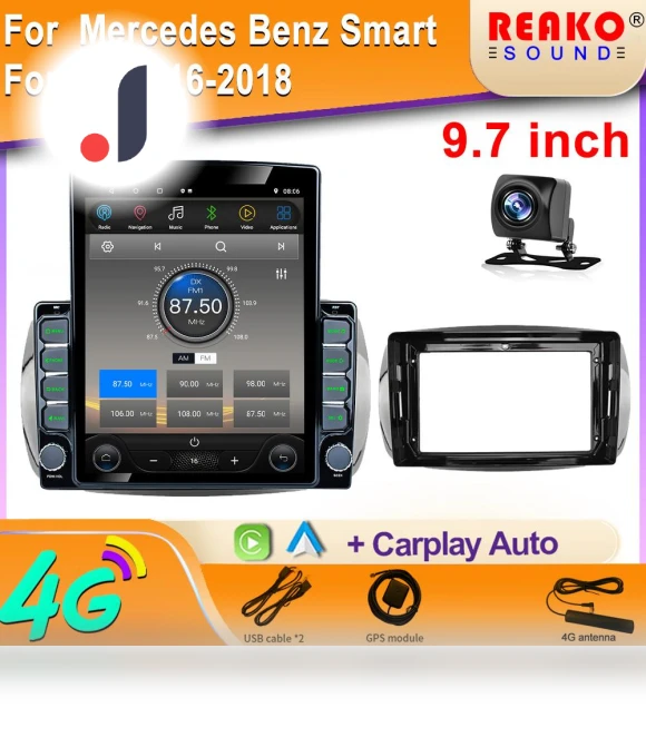 9.7-inch Vertical Screen Tesla Android — Navigation & GPS Accessories, Reakosound