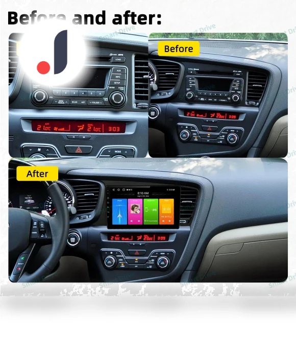 Android Multimedia Player — Stereo Receivers, JOHO - CarGear