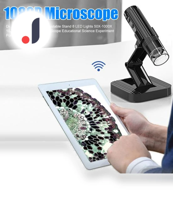 Digital Microscope with Adjustable Stand — Microscopes, Enjoy Smart Home