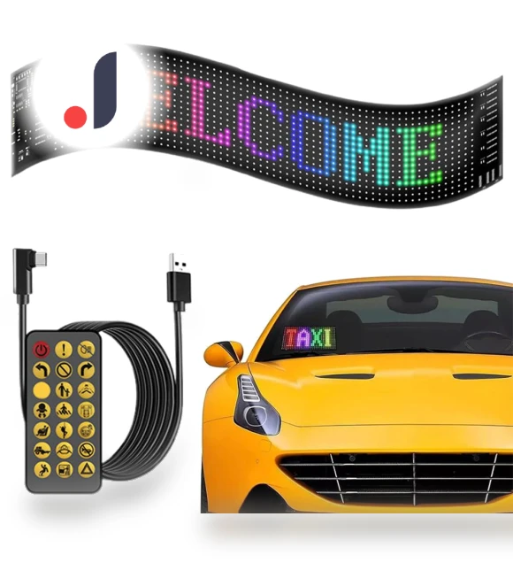 Flexible LED Car Advertising Screen — Car Accessories & Gadgets, JOHO