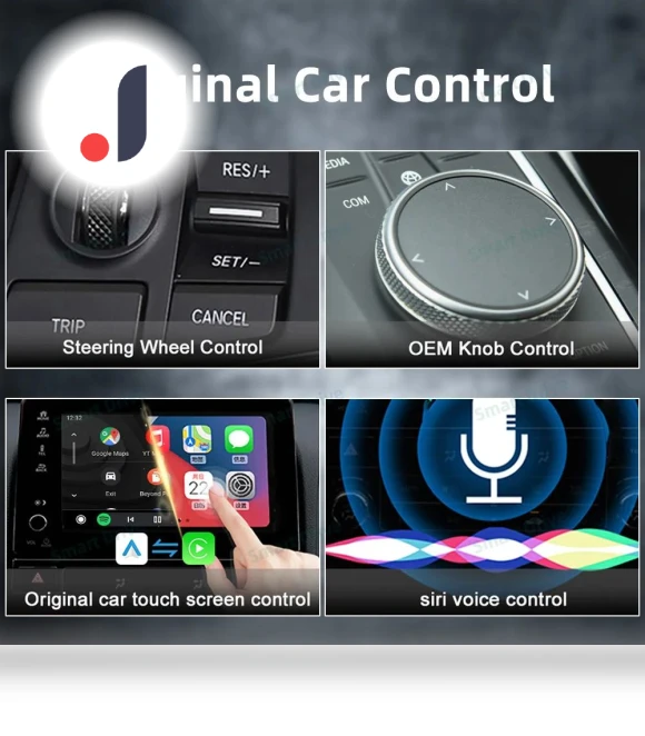 Mini 2-in-1 Wired Wireless Ai Box Carplay Android Auto Adapter — Phone Accessories, JOHO - CarGear