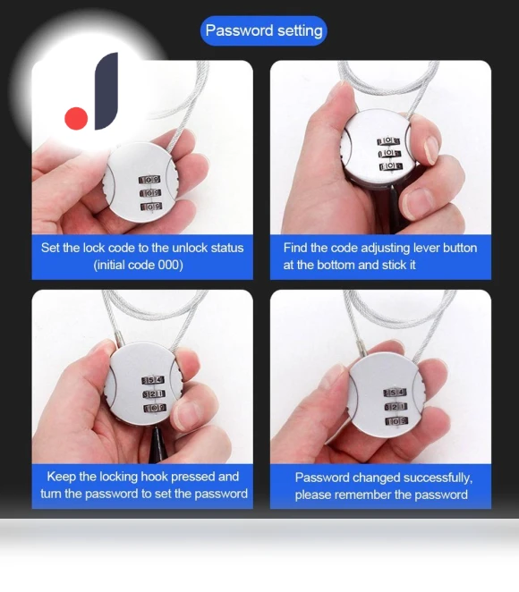 Motorcycle Helmet Lock — Luggage Locks, JOHO