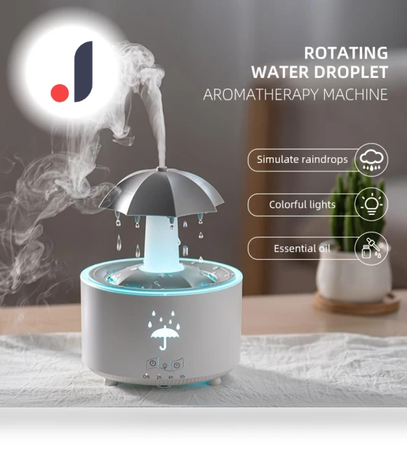Silent Aromatherapy Diffuser with LED Light — Diffusers, TrendyFinds