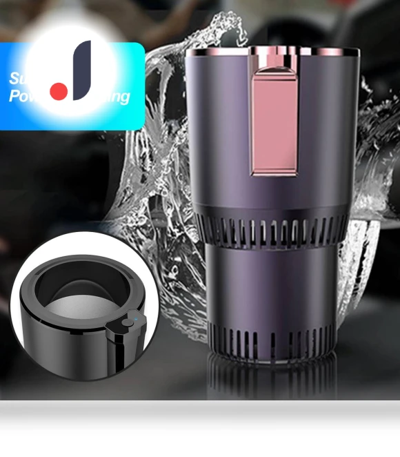 Smart Car Cup Holder for Hot and Cold Drinks — Car Cup Holders, JOHO