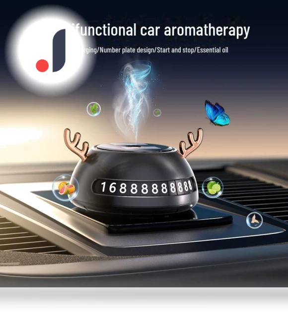 Smart Car Solar Aromatherapy Decoration — Car Air Fresheners, Small Appliances