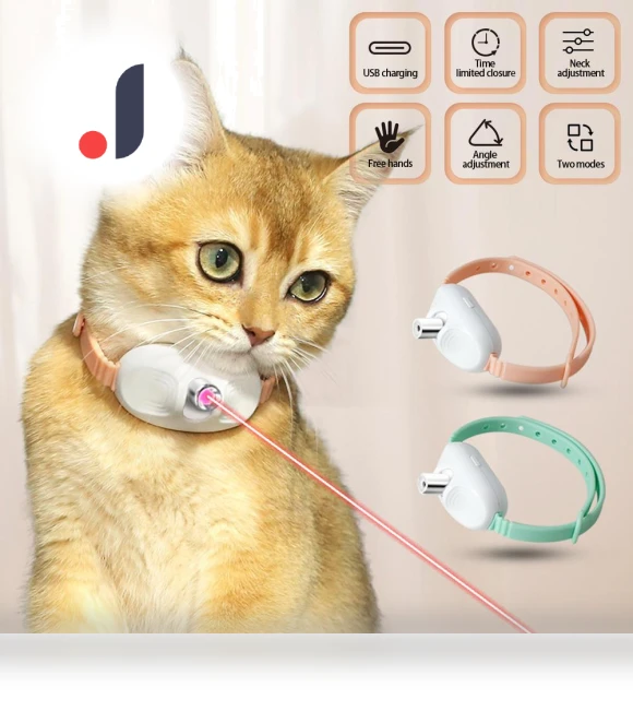 Smart Laser Collar for Cats — Cat Playthings, grocercollect