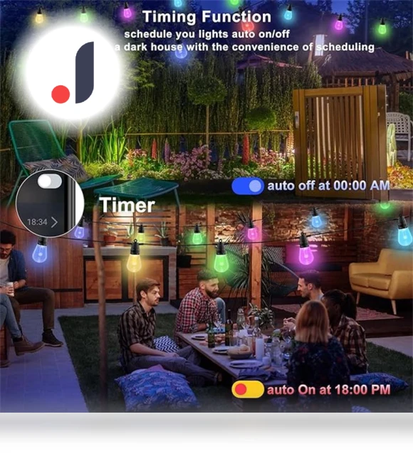 Smart LED String Lights — String Lights, Happy Home Mall
