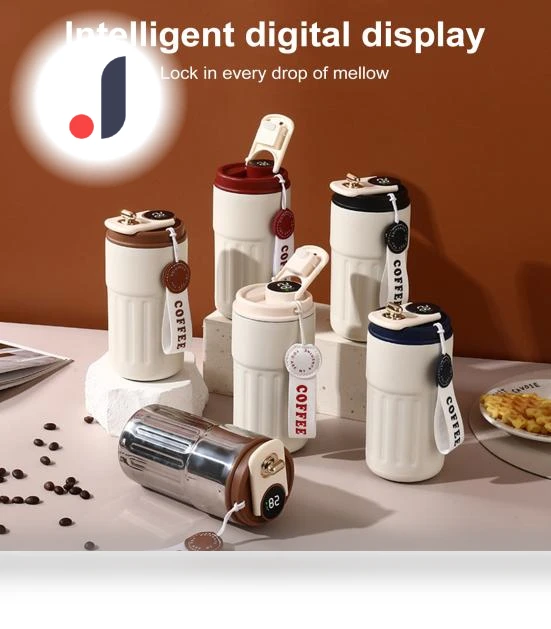 Smart Temperature Display Coffee Mug — Beverage Warmers, kanyueliang