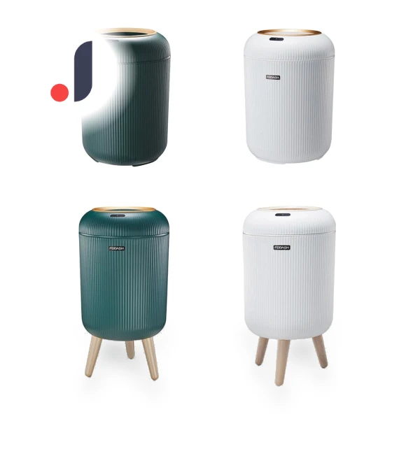 Smart Trash Can with Automatic Lid — Kitchen Cans, Happy Home Mall