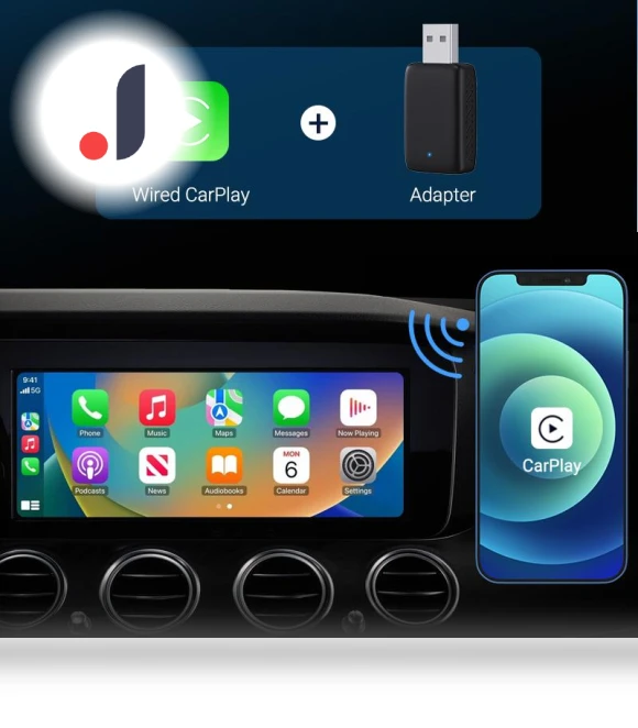 Wireless Carplay and Android Auto 2in1 Adapter — Car Accessories & Gadgets, JOHO - CarGear