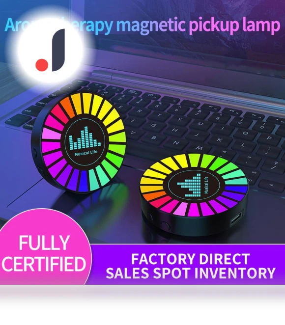3D Smart RGB Sound Pickup Ambient Light — Light Kit, Timeless Home
