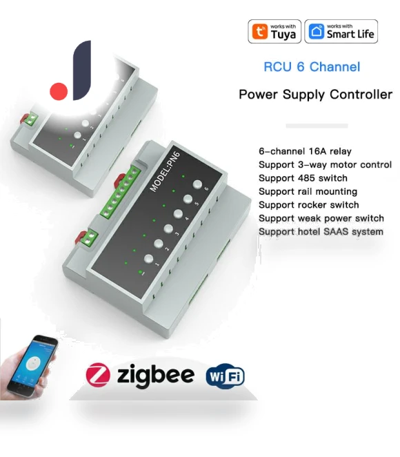 6-Channel Smart Relay Switch Module — Smart Home Modules, HIMO Group