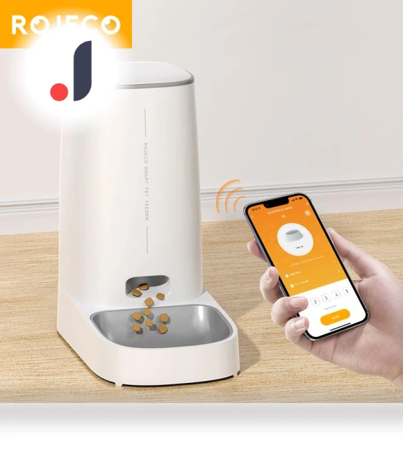 Automatic Pet Feeder — Automatic Feeders, ROJECO