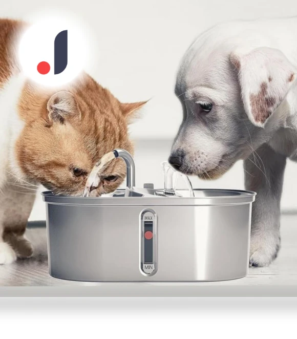 Double Pet Water Dispenser — Feeding Supplies, Build My Home
