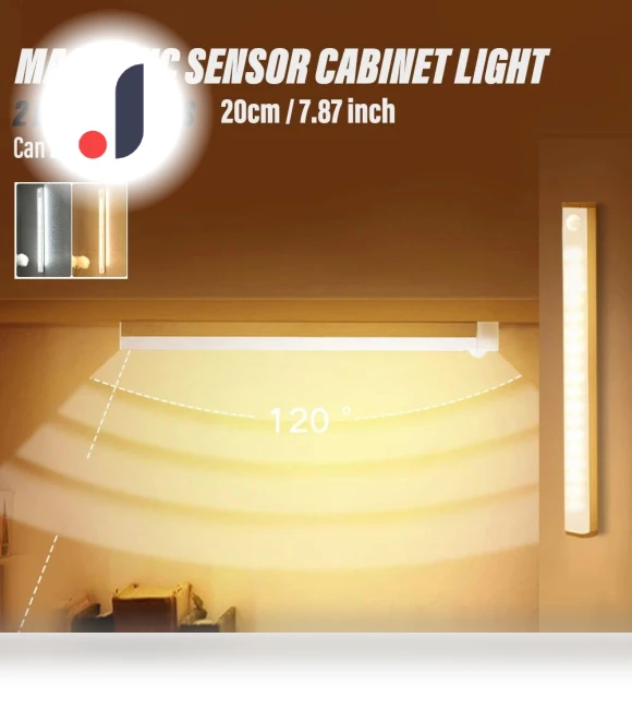 Magnetic Smart Cabinet Light Sensor — Night Lights, Build My Home