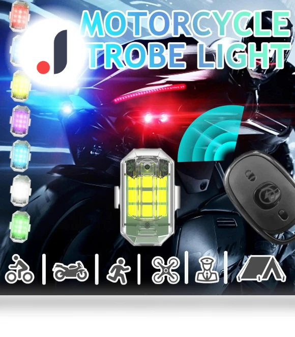 Motorcycle Strobe Light — Vehicle Safety Signals, Timeless Home