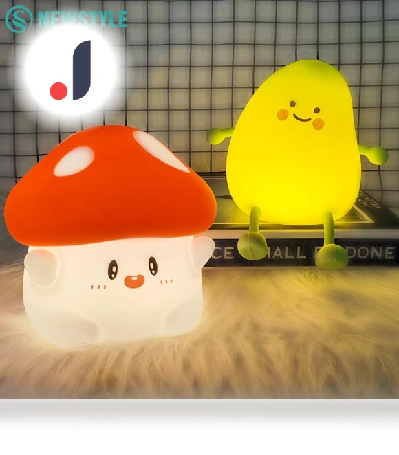 Mushroom Night Light — Lamps & Shades, Lntelligent Living Hall