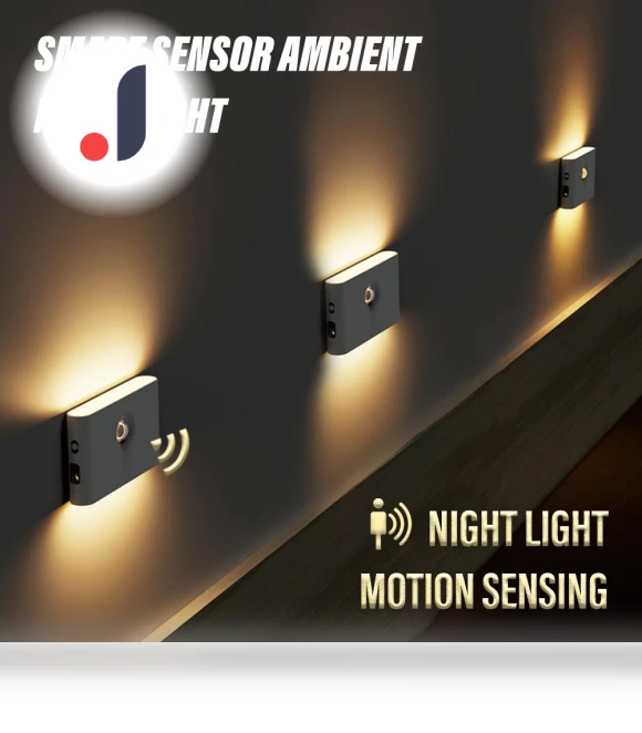 Smart LED Motion Sensor Night Light — Night Lights, Build My Home