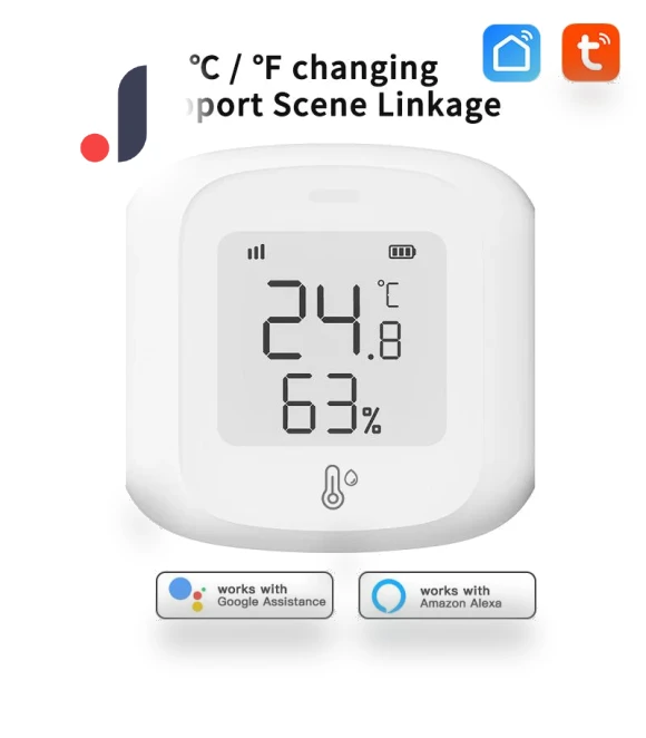 Temperature and Humidity Sensor with LED Display — Home Climate Control, HIMO Group
