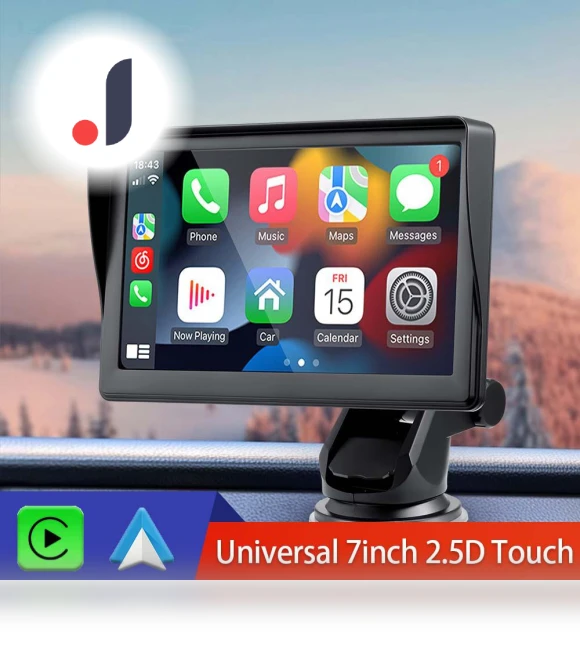 Universal 7-inch Car Radio — Stereo Receivers, Timeless Home