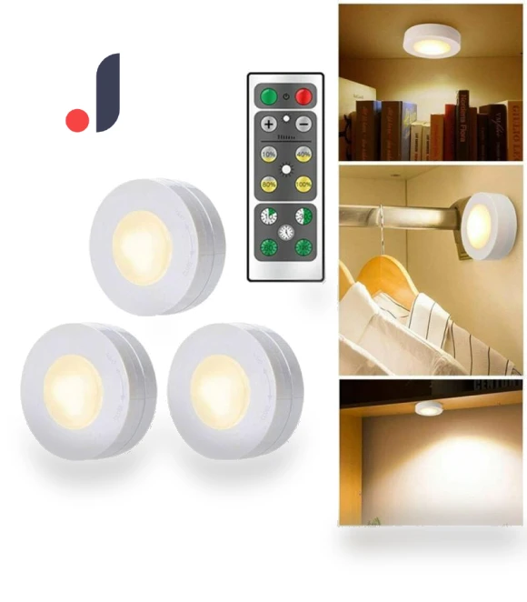 Wireless Closet Light with Adjustable Brightness — Tap Lights, HIMO Group