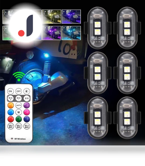 Wireless LED Drone Strobe Light — Vehicle Safety Signals, Timeless Home