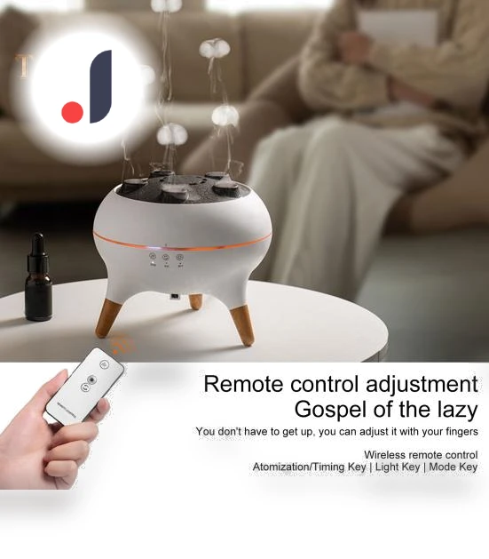 Aromatic Air Humidifier with Timer and Remote Control — Air Moisturizers, Blissful Living