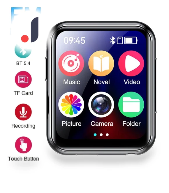 Bluetooth MP3 Player with Touch Screen — Portable Media Players, GYROBALL